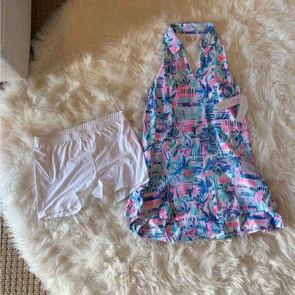 Lilly Pulitzer Luxletic Dania Dress Size Medium - Picture 7 of 7